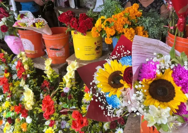 Día de muertos: estas son las flores que más se venden en los mercados de Mérida