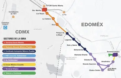 Terminal de Trolebús Elevado está casi lista, conectará CDMX y Edomex