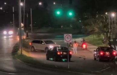 Apodaca: Hombre intenta matar a su familia, los arrolla con su camioneta (VIDEO)