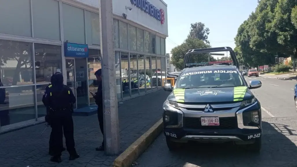 Asaltan bóveda de Banamex en Puebla