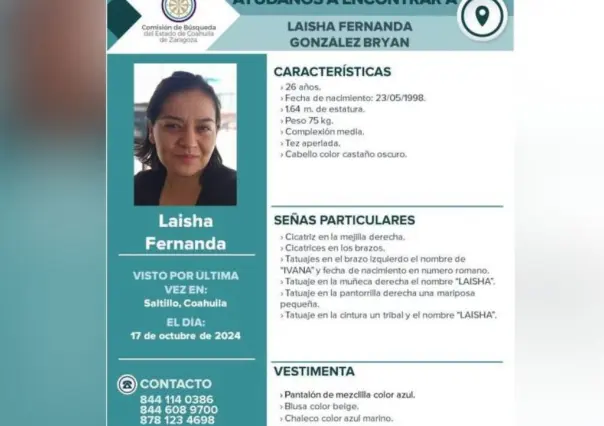 ¿Quién es Laisha Fernanda, la joven que desapareció tras dejar Cristo Vive?