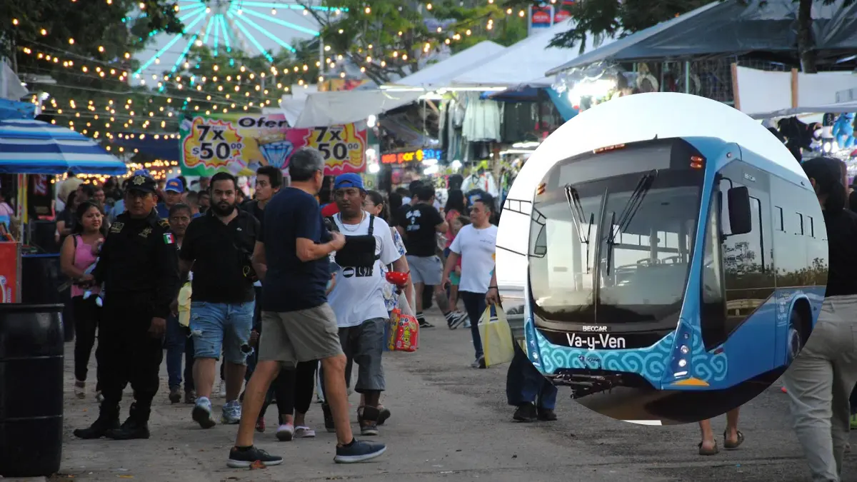 Están por confirmarse las rutas del Va y Ven para llegar a Xmatkuil Foto: Cortesía