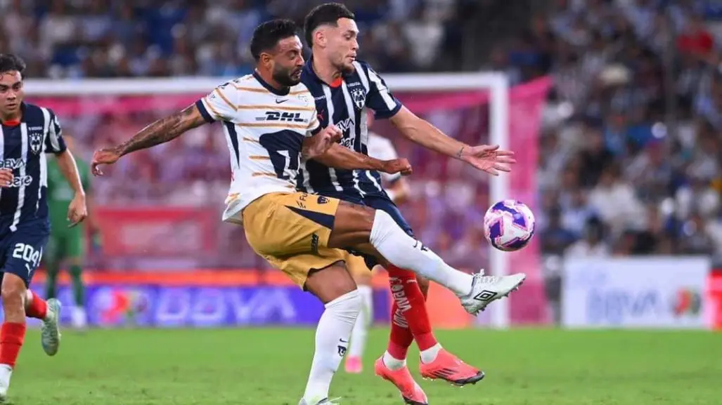 Rayados y Pumas aburren con empate sin goles en el estadio BBVA