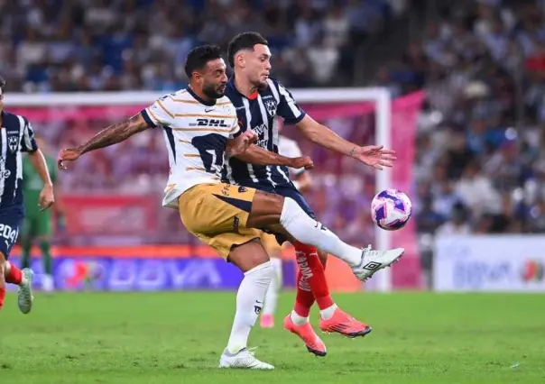 Rayados y Pumas aburren con empate sin goles en el estadio BBVA