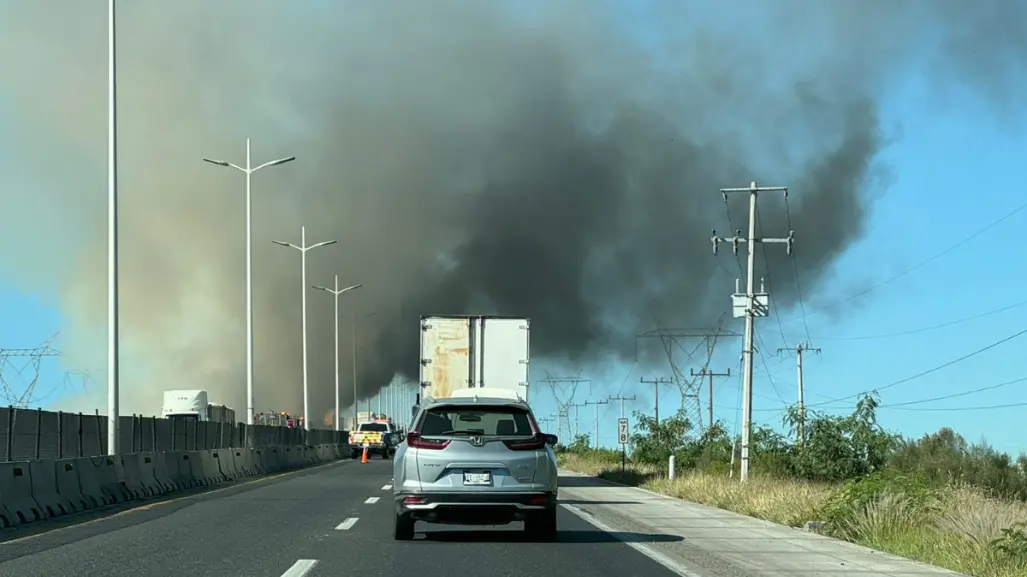 Accidente en KM 78 de la carretera SALT-MTY afecta tráfico