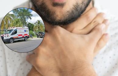 Por un chicle un estudiante casi muere ahogado en la comunidad de Kinchil