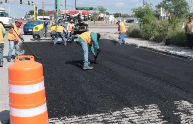 Juárez avanza con el programa de bacheo integral para mejorar vialidades