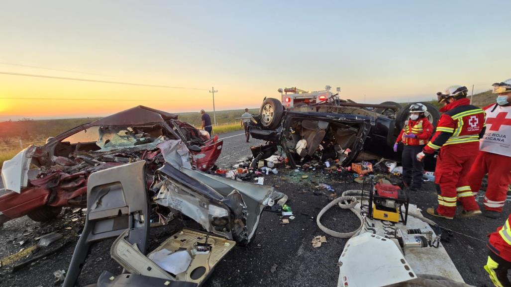 Accidente en carretera Monclova- Saltillo; 4 personas pierden la vida