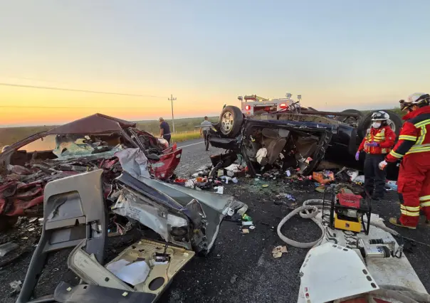 Accidente en carretera Monclova- Saltillo; 4 personas pierden la vida