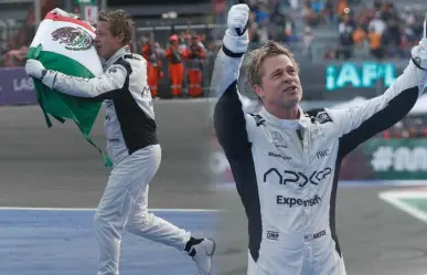 Brad Pitt asiste al Gran Premio de México, te decimos qué hizo (VIDEO)