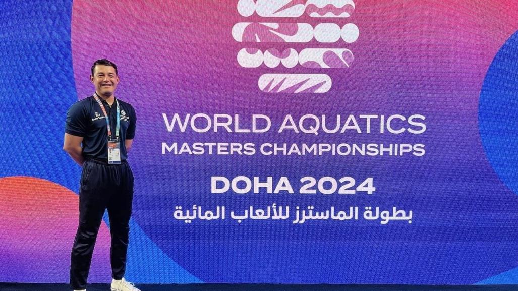 ¿Quién es Claudio Trujillo, el atleta que destaca en natación y taekwondo?