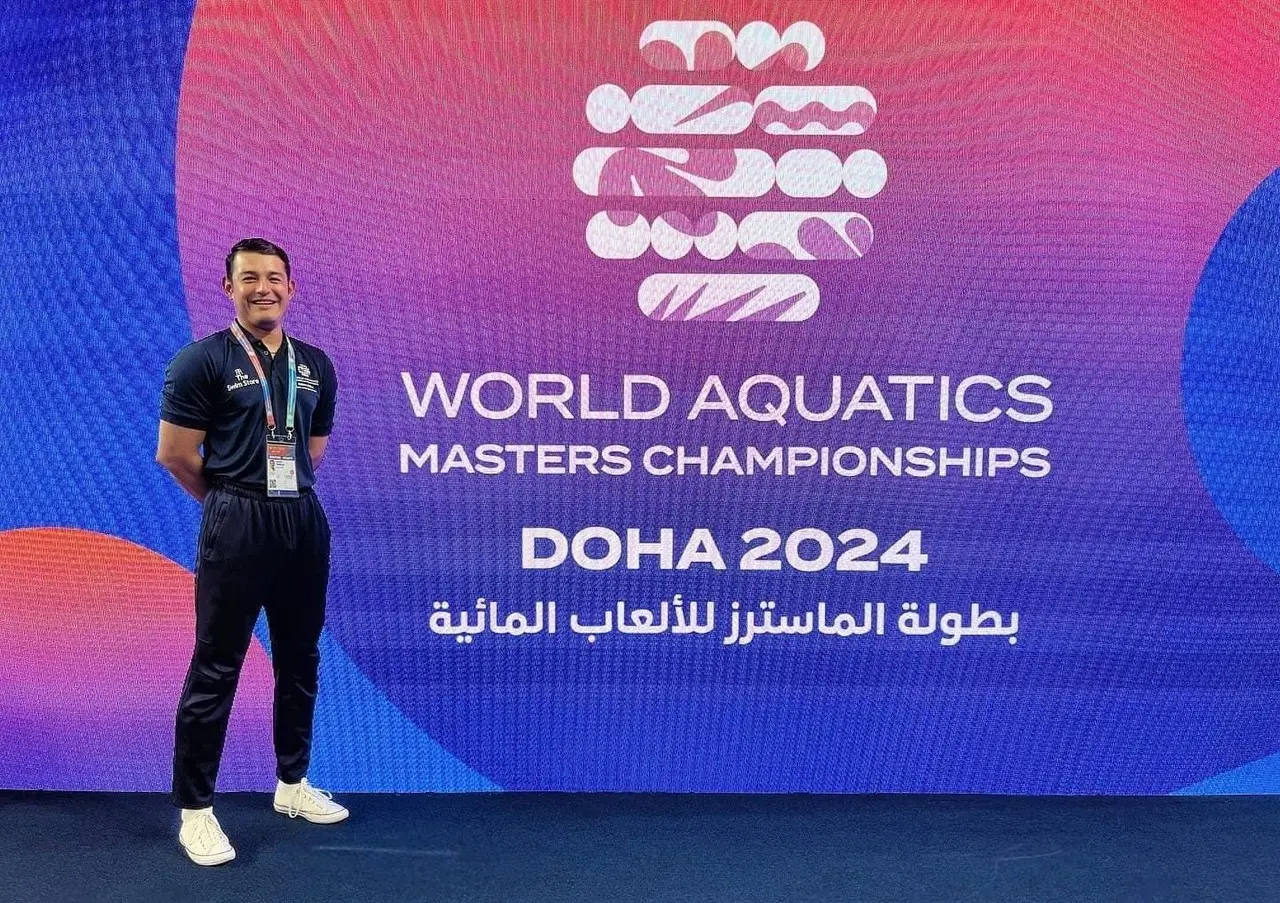 Claudio Trujillo participó recientemente en el Mundial de Natación en Qatar Fotos: IRVING GIL