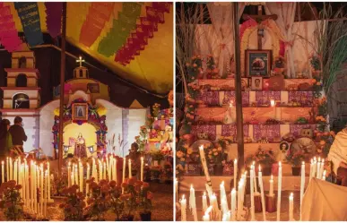 Día de Muertos en Malinalco; tradición de los nuevos difuntos