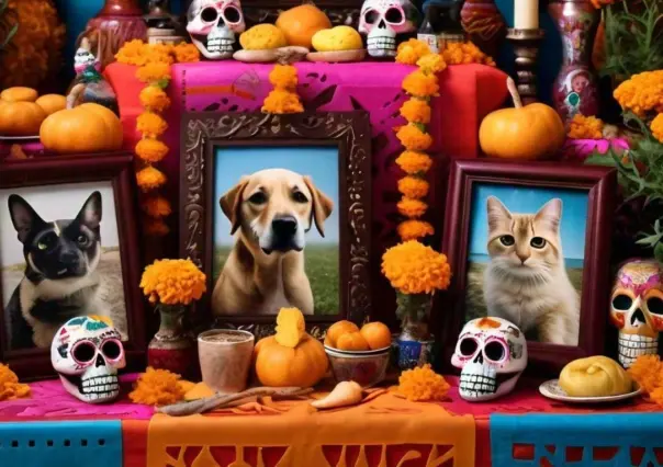 ¿Cuándo se pone la ofrenda de Día de Muertos para mascotas?