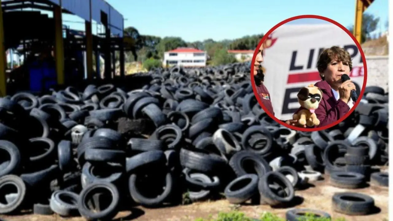 El retiro de llantas abandonadas es el objetivo de la segunda jornada de Limpiemos nuestro Edomex y se pide a los ciudadanos reportarlas. Foto: Gob.de Edomex