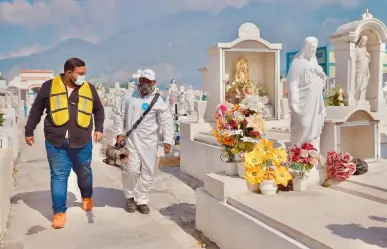 Día de Muertos: Santa Catarina alista sus panteones