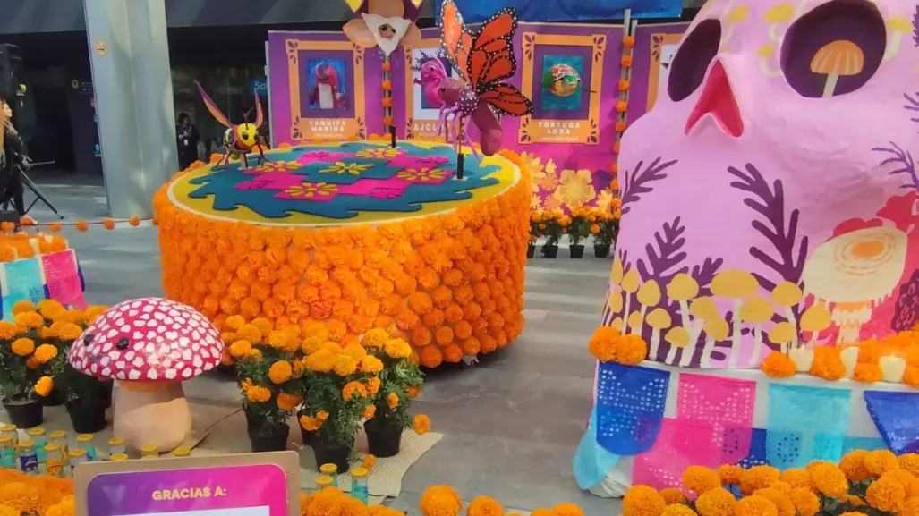 ¿Una ofrenda del futuro? Papalote Museo del Niño celebra Día de Muertos GRATIS