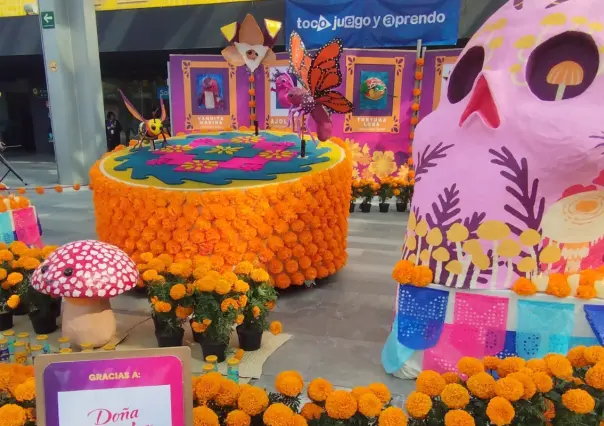 ¿Una ofrenda del futuro? Papalote Museo del Niño celebra Día de Muertos GRATIS