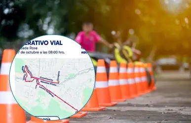 Operativo vial en Monterrey por el evento Rodada Rosa este domingo