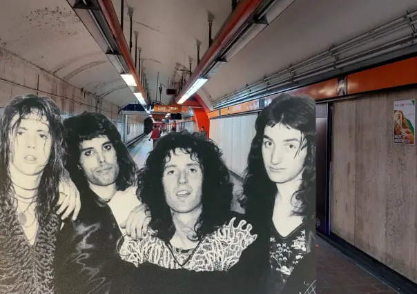 ¡Eeeooo! Queen llega al Metro CDMX en exposición fotográfica (FOTOS)