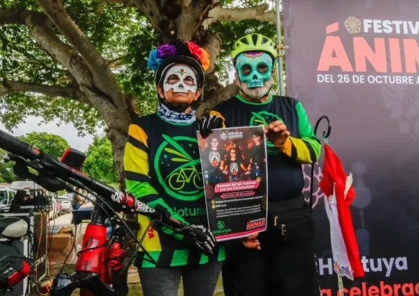 Rodada de las Ánimas en Mérida: ¿Cuándo y dónde será la pedaleada nocturna?