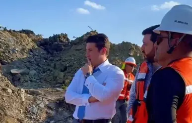 Samuel García comparte avances de la Carretera Interserrana