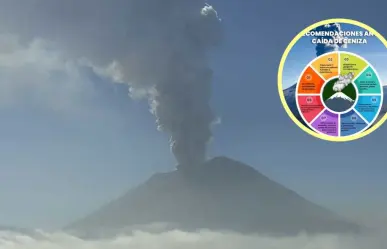 Volcán Popocatépetl ¿Caerá ceniza en Edomex este sábado 26 de octubre? (VIDEO)