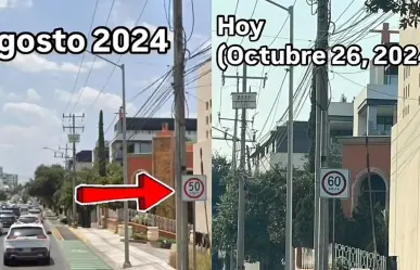 ¿Peligro para peatones?: Límite de velocidad en Alfonso Reyes sube a 60 km/h