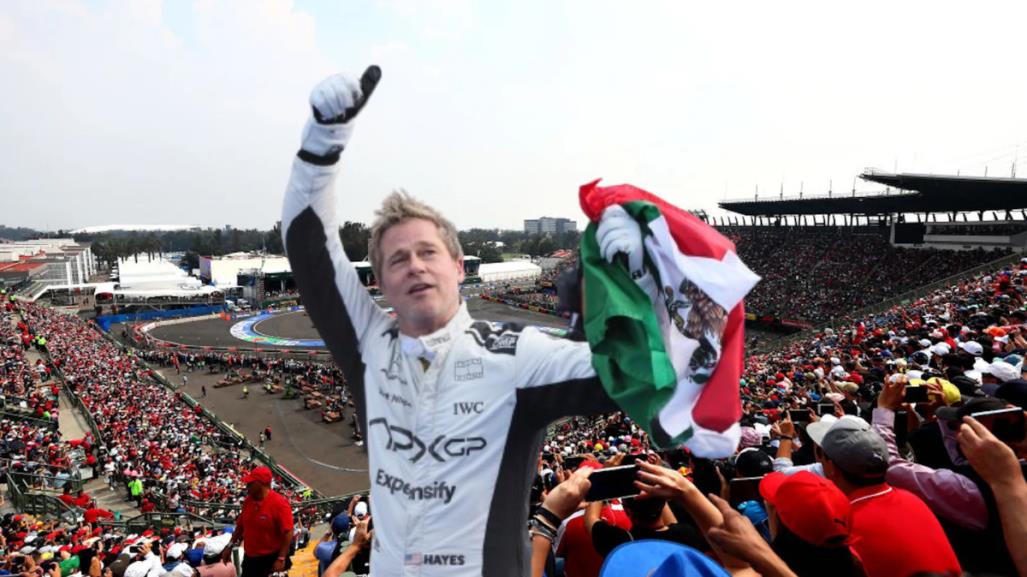 GP de México: Así fue la asistencia de Brad Pitt en el Autódromo de la CDMX