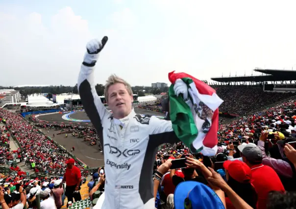 GP de México: Así fue la asistencia de Brad Pitt en el Autódromo de la CDMX