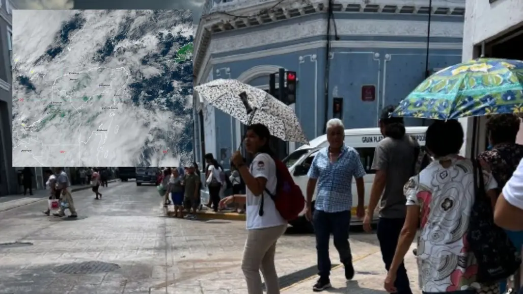 Clima en Yucatán: Pronostican lluvias puntuales por onda tropical