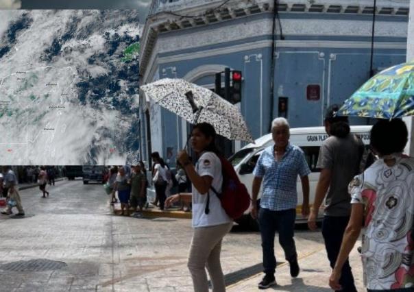 Clima en Yucatán: Pronostican lluvias puntuales por onda tropical