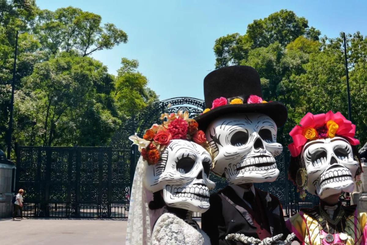 Día de Muertos en Chapultepec.    Foto: Especial