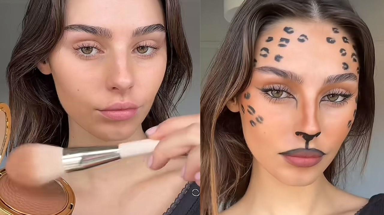 Maquillaje felino: La tendencia para Halloween 2024. Foto: @millieleer en Tiktok.