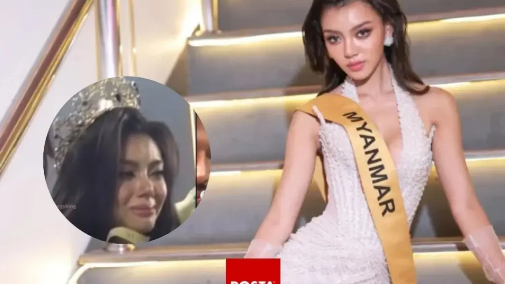 Critican a Miss Myanmar por berrinche al no ser coronada como reina