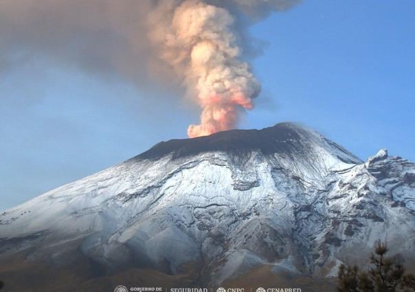 ¡Don Goyo, despierto! Popocatépetl lanza 16 exhalaciones en menos de 1 día