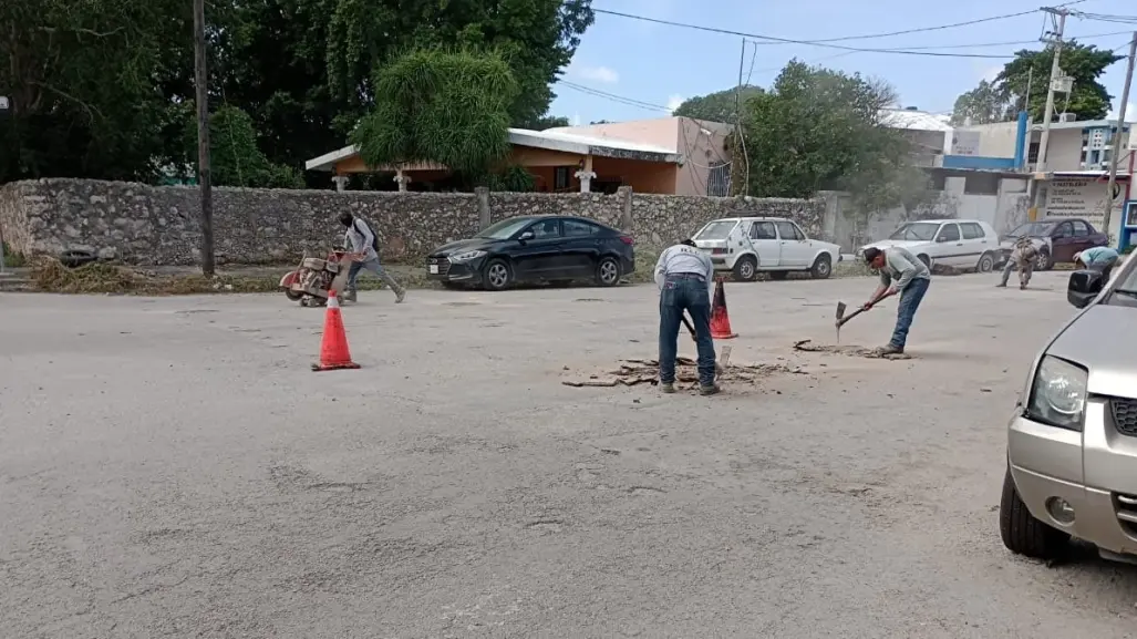 Siguen los trabajos de bacheo: conoce las zonas beneficiadas de Mérida