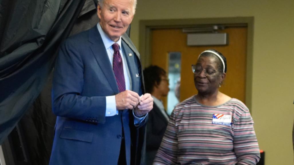 Elecciones EU 2024: Joe Biden emite su voto anticipado