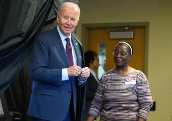 Elecciones EU 2024: Joe Biden emite su voto anticipado