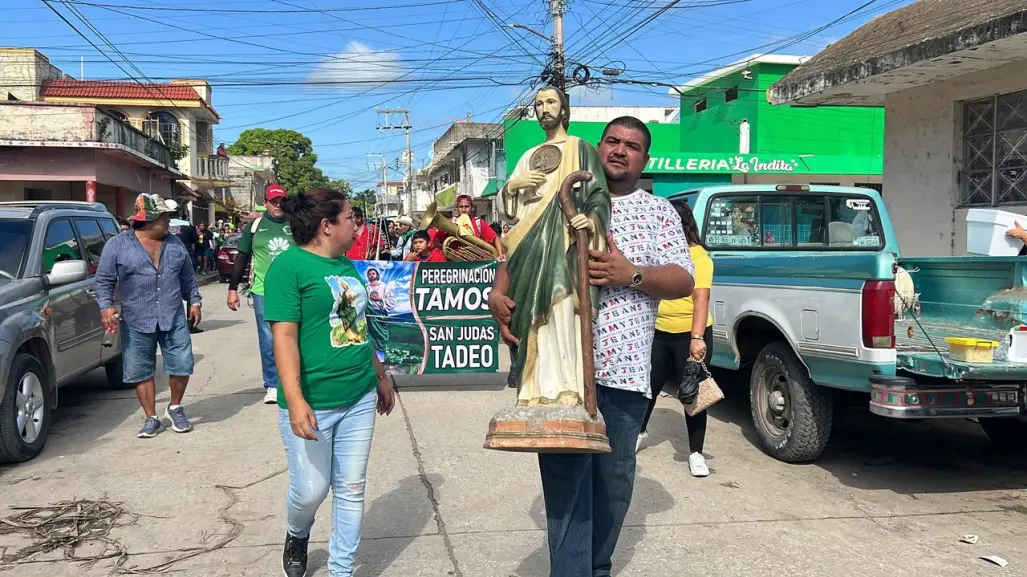 San Judas Tadeo: devotos celebran a lo grande en Tamaulipas