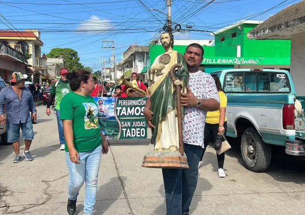 San Judas Tadeo: devotos celebran a lo grande en Tamaulipas