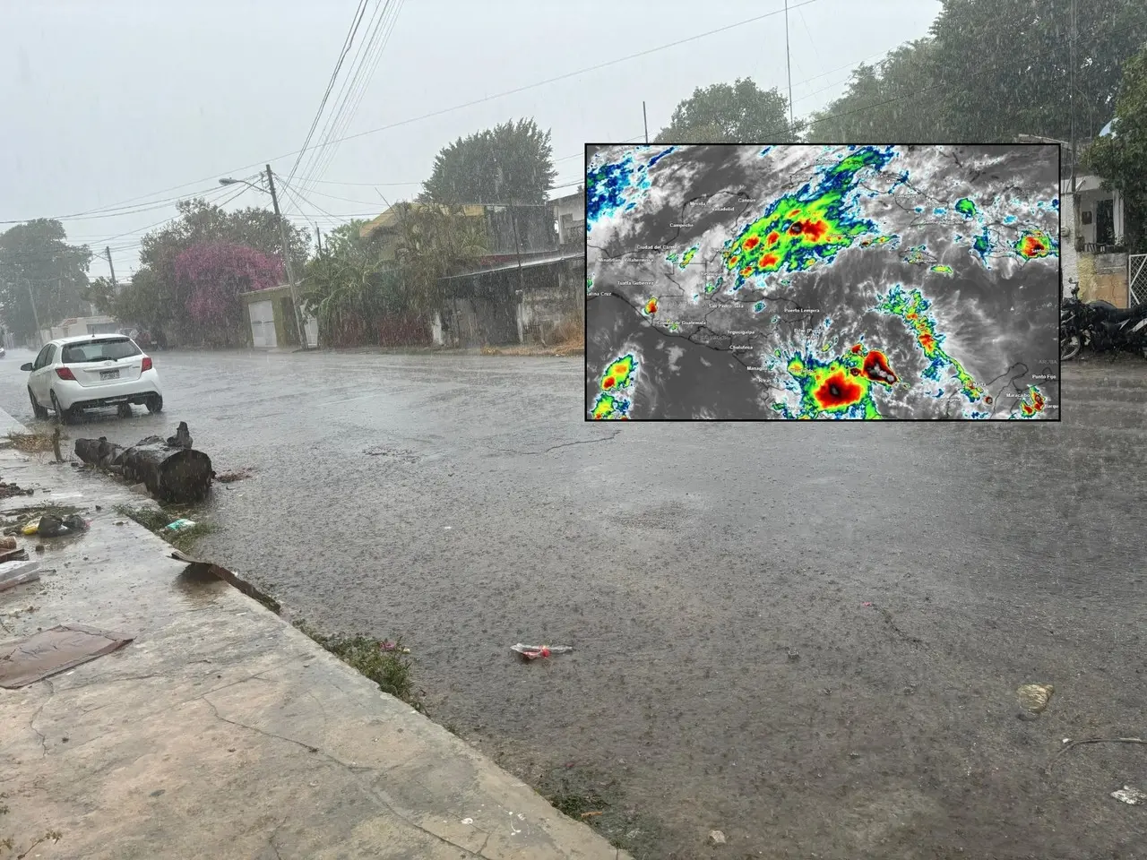 Para este martes 29 de octubre de preven lluvias por los efectos de la onda tropical 29 en la región.- Foto ilustrativa