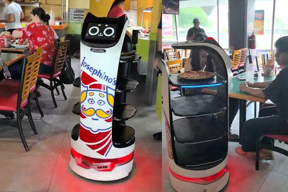 PizzaBot. Foto: Josephinos Pizza