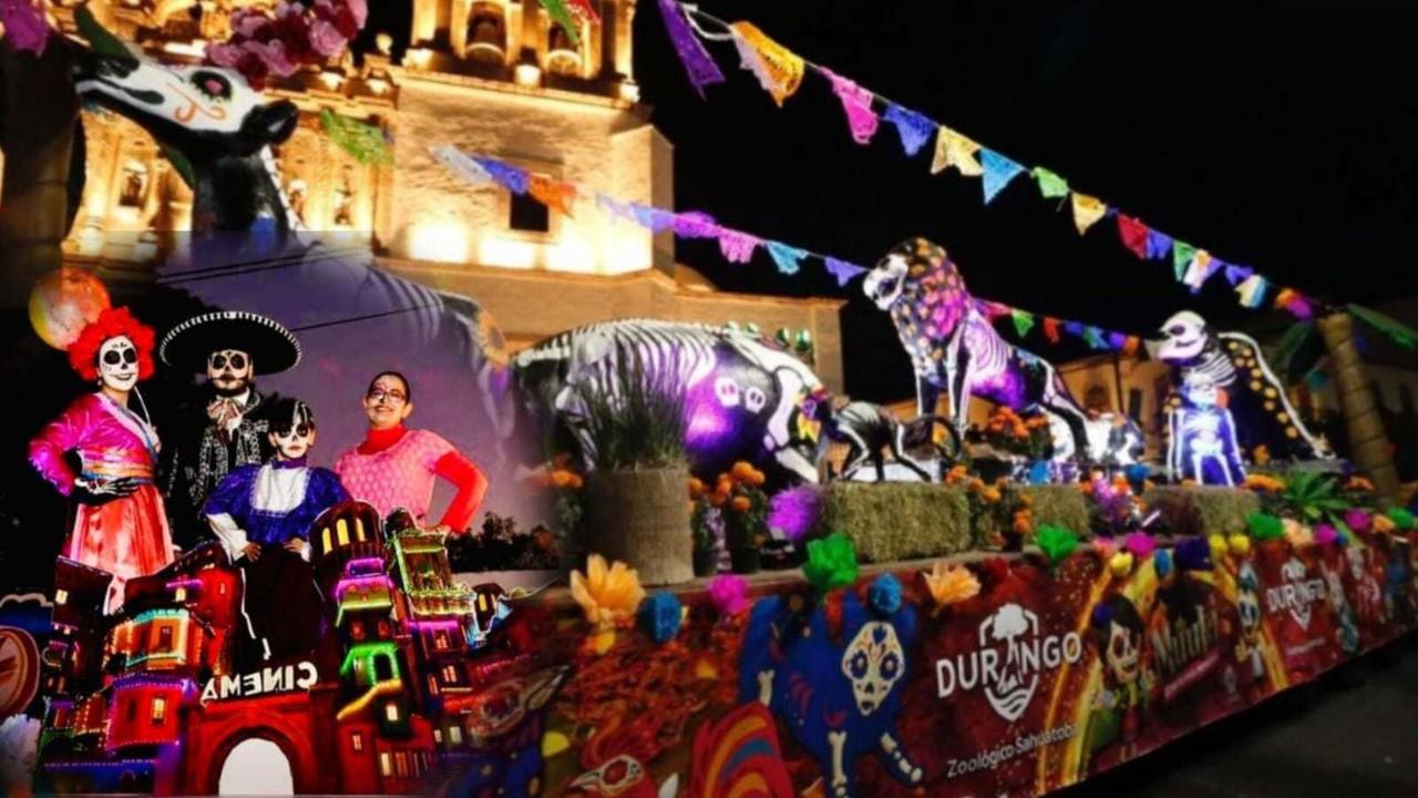 Este martes 29 de octubre se llevará a cabo el desfile del Festival Muuki 2024 Canta y no llores, en la ciudad de Durango. Foto: Sitio Web Municipio de Durango.