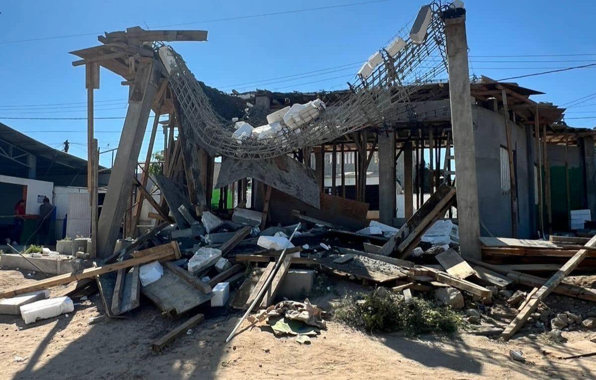 La obra fue clausurada por irregularidades. Foto: SOS Rotativo