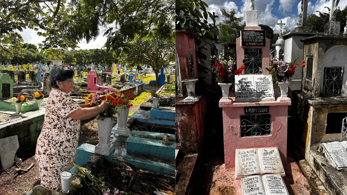 Se esperan que el 2 de noviembre aumenten los visitantes a los cementerios de la ciudad Foto: Alejandra Vargas