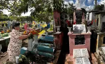 Hanal Pixán: así se vive en los cementerios de Mérida