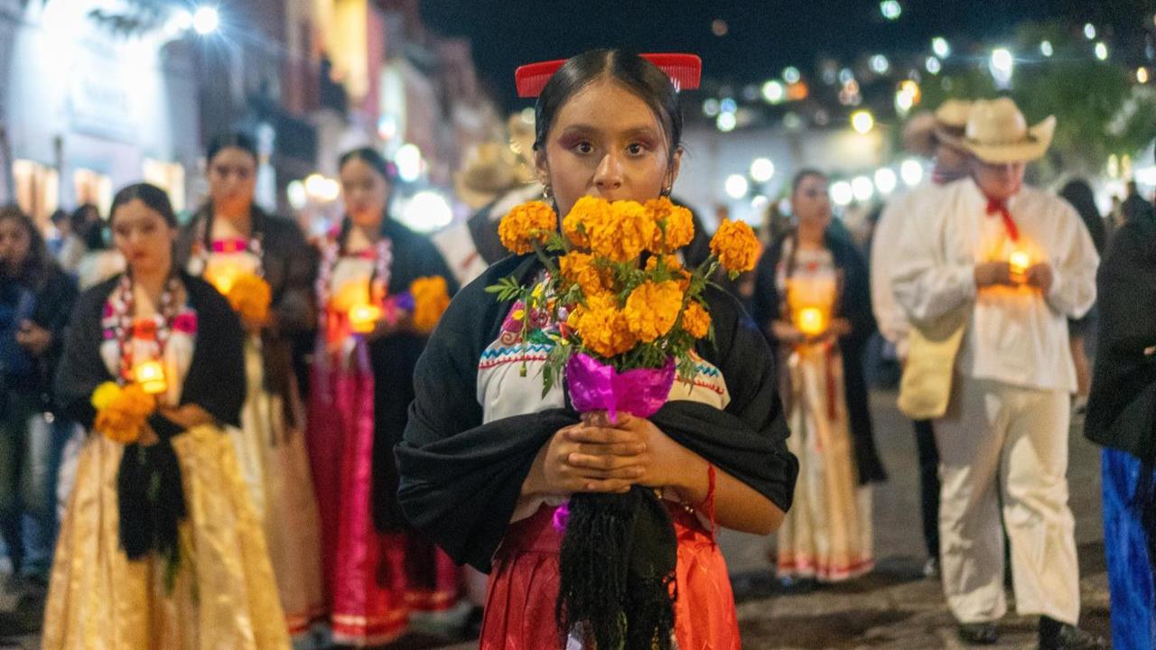 Recuerdan a muertos al estilo de la película Coco