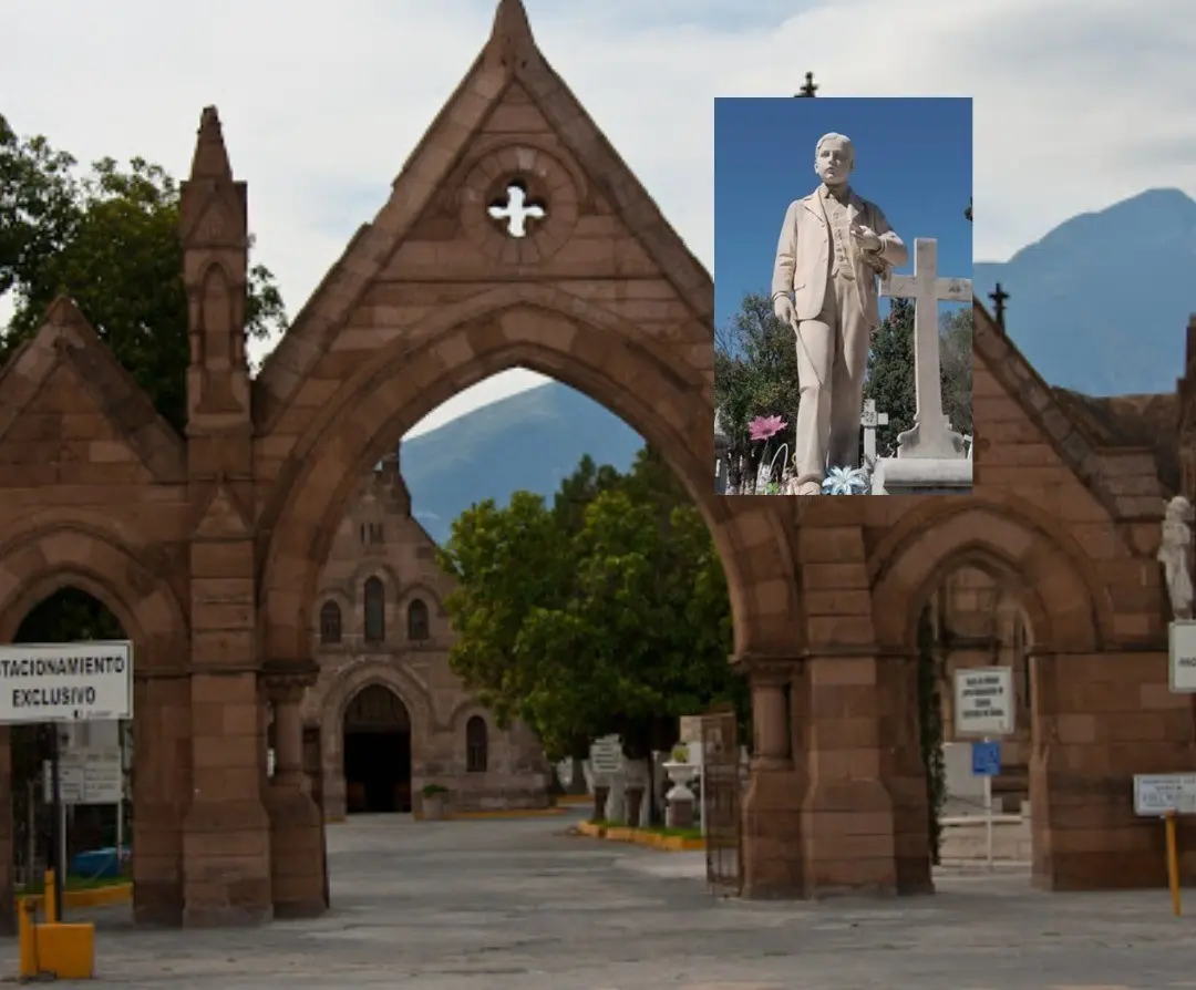 Entrada a el panteón de El Carmen, donde está la tumba del niño. Foto: Canva.