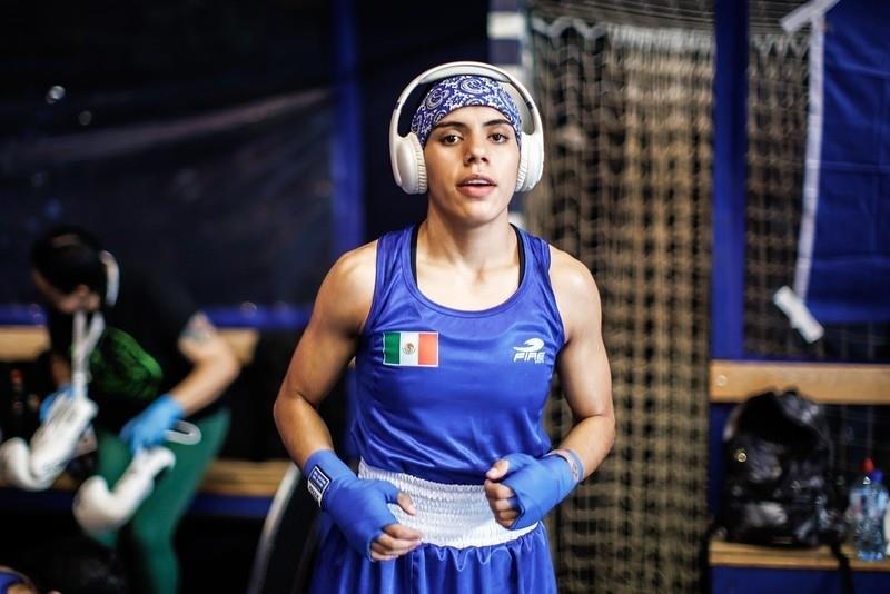 Valeria Amparán, boxeadora de Durango, es campeona mundial